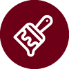 Interior painting service icon